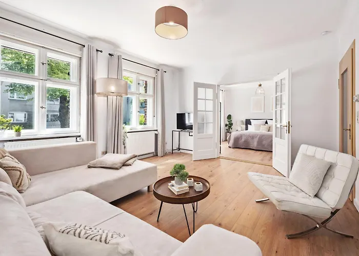 Exklusives Hilvit Health Apartment An Der Universitaetsklinik - Perfekt Fuer Business Und Kultur! 2 Schlafzimmer - Smoothie Mixer - Fitness Wall Gym - Smart Tv